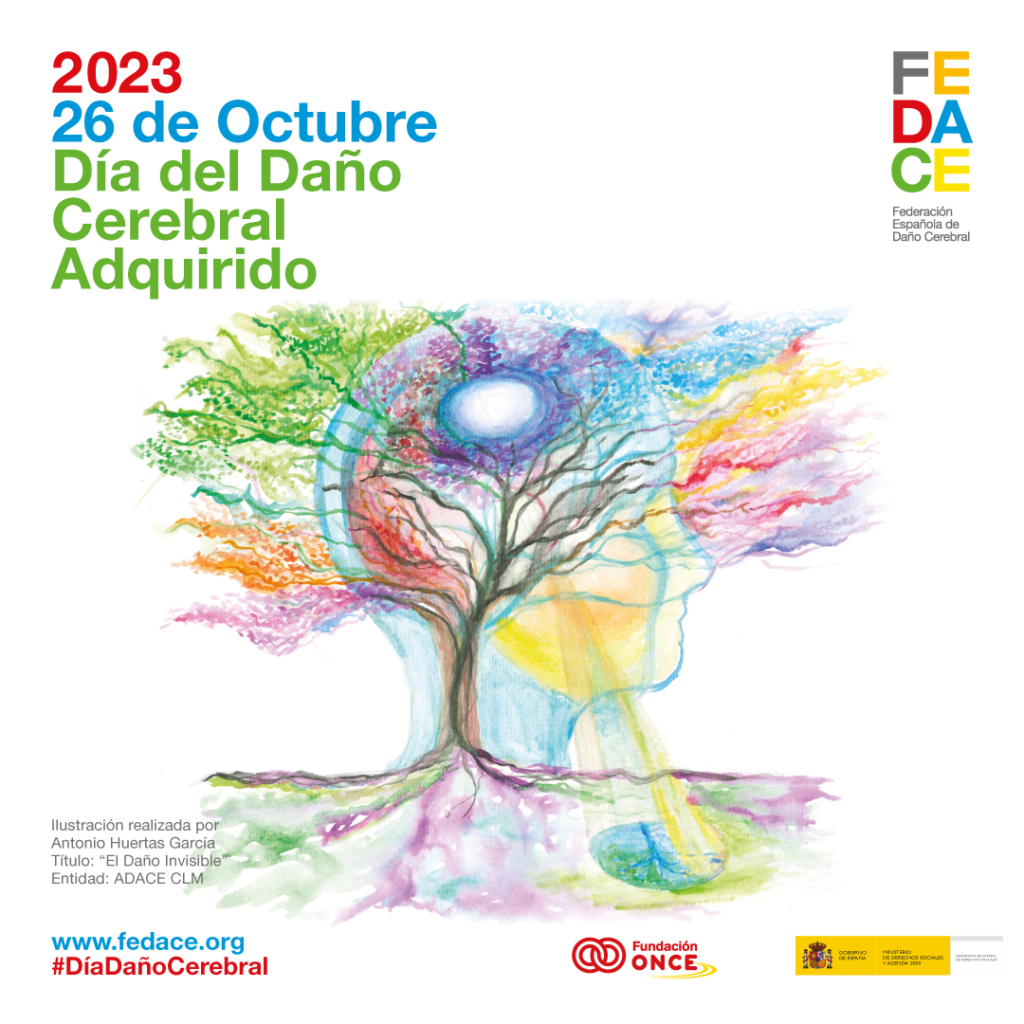 Cartel dia dano cerebral 2023